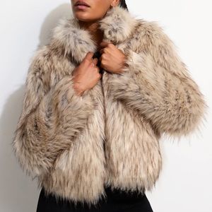 Unreal Fur Delish Jacket - Natural